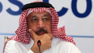Saudi Energy Minister Khaled Al Faleh. Exiting the agreement to curb oil output will need to avoid any unpleasant turbulence in the crude markets and for the global economy. Mohammed Mahjoub / AFP