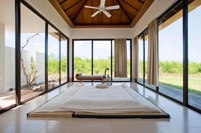 The Oashi Pavilion at The Residence Zanzibar. Courtesy Cenizaro Hotels & Resorts