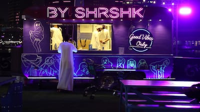 By Shrshk is one of the food trucks.