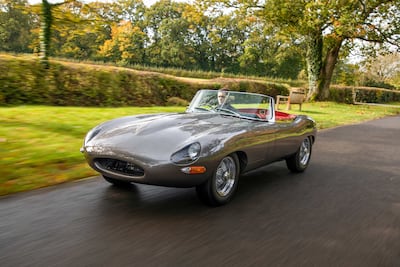 More than 3,500 hours went into restoring this 1961 Jaguar E-type, bringing it up to modern performance levels. Photo: E-Type UK