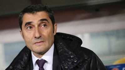 Ernesto Valverde is the frontrunner to replace Luis Enrique as Barcelona manager. Marco Bertorello / AFP