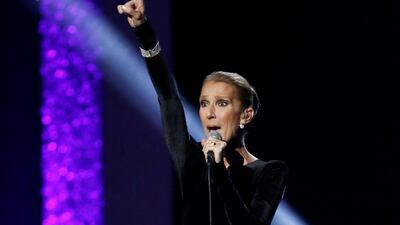 Celine Dion performs at the taping of 'Aretha! A Grammy Celebration For The Queen Of Soul' in Los Angeles on January 13, 2019. Reuters