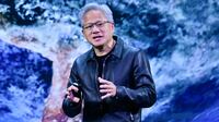 Nvidia chief executive Jensen Huang says 'China is nanoseconds behind America in AI'. AFP