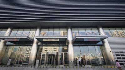 The complex is located on Airport Road across the street from Al Wahda Mall. Ravindranath K / The National