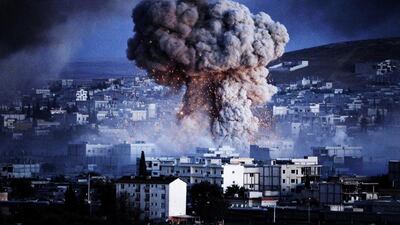 How countries should deal with their citizens returning from fighting with groups like ISIL in places like Kobani, shown here, is a vexing question. Photo: Gokhan Sahin / Getty Images