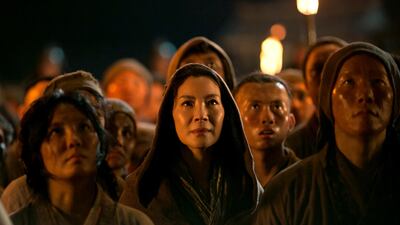 Yeoh in season two of Marco Polo, 2016. Photo: Netflix