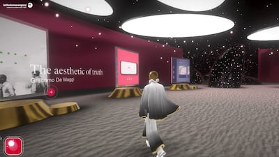 Istituto Marangoni opened its own space in the metaverse, called The Talent District. Photo: Istituto Marangoni