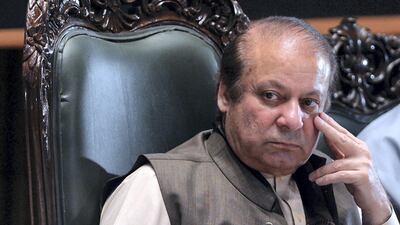 Former Pakistani prime minister Nawaz Sharif has been living in exile in London since being allowed to travel there for treatment in November 2019. AFP