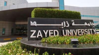 Zayed University have seen their budgets fail to grow in line with cost increases in the past few years.