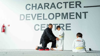 The Warrior Academy uses martial arts to improve a child's character. Photo: The Warrior Academy UAE / Instagram