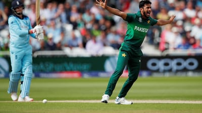 Pakistan's Hasan Ali had a mediocre 2019 World Cup in England. Reuters