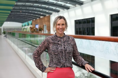 Frances Powell, head of secondary, Arbor School, said the overwhelming majority of pupils who go on internships have positive experiences. Chris Whiteoak / The National