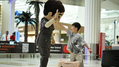 At Dubai International Airport, a series of experiences are running across Terminal 3 throughout August for residents returning home. Photo: Dubai Airports