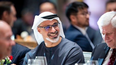 Sheikh Khaled at the banquet
