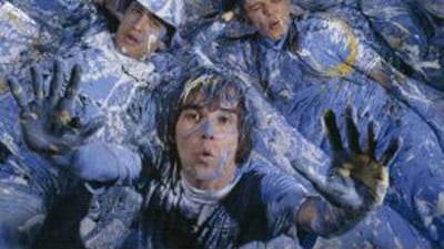 Ian Brown back in the day of the Stone Roses.