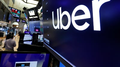 Uber’s revenue in the last quarter soared 49 per cent on an annual basis to more than $8.6 billion. AP
