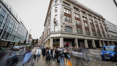 Marks & Spencer's flagship store in London. Getty Images