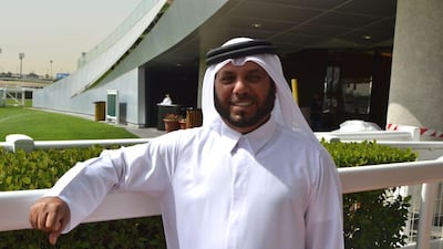 Musabah Al Muhairi, the trainer of Special Fighter. Geoffrey Riddle for The National