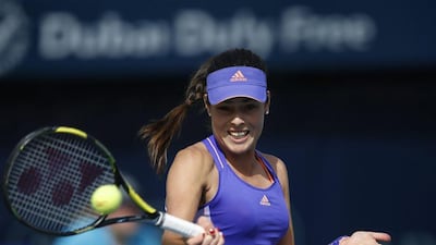 Ana Ivanovic showed no signs of court rust in her demolition of Sabine Lisicki. Ali Haider / EPA
