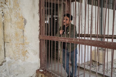 Imad Marzaq spent nearly seven years in the prison in the Damascus suburbs. Ahmad Fallah for The National