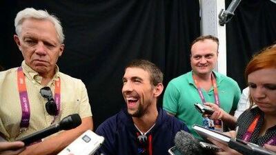 US swimmer Michael Phelps.