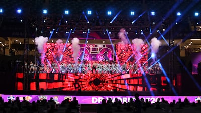 Bollywood actor Shahid Kapoor during the opening ceremony at the Dubai International Stadium