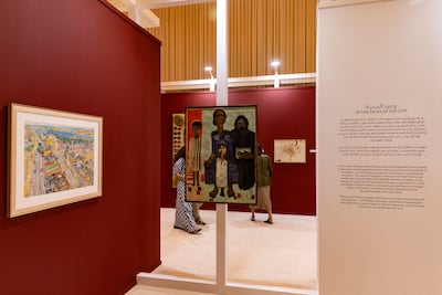 Dubai Collection’s Made Forward exhibition brings together works from more than 20 private collections in the UAE. Antonie Robertson / The National