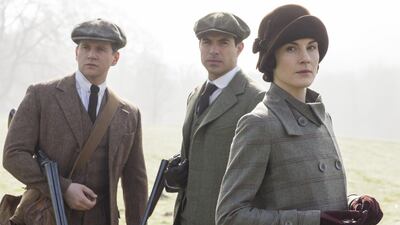 Downton Abbey regulars Tom Branson (Allen Leech), Lord Gillingham (Tom Cullen) and Lady Mary Crawley (Michelle Dockery) are to return for the big-screen version of the British television series. OSN