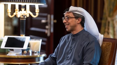 Sheikh Mansour bin Zayed, Vice President, Deputy Prime Minister and Chairman of the Presidential Court, at the meeting on Wednesday