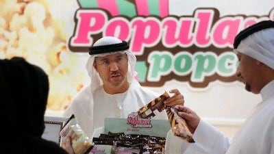 “We target Europe because it has big volume and population,” says Khaled Thani, the chief executive of Popular Popcorn. Delores Johnson / The National