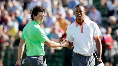 Rory McIlroy and Tiger Woods have played in the UAE on several occasions before. Charlie Riedel / AP Photo