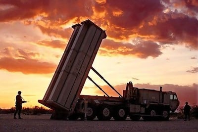 Lockheed Martin's Terminal High Altitude Area Defence (Thaad) system. Photo: Lockheed Martin