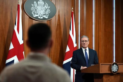British Prime Minister Keir Starmer discussed the security of the Strait of Hormuz in a call with European Commission President Ursula von der Leyen. AFP