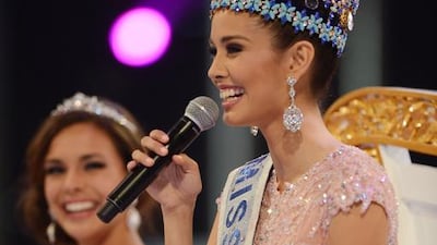 Megan Young said she vows to be the best Miss World 'ever'. Rome Gacad / AFP Photo