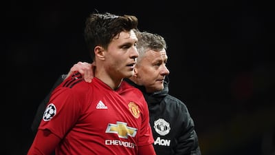 HIT: Victor Lindelof - there were few signs the Swedish centre-back would join the pantheon of great United centre-backs during an underwhelming first 18 months at Old Trafford but Lindelof is quickly emerging as one of Ole Gunnar Solskjaer's most trusted foot soldiers. His reading of the game and anticipation during matches is improving all the time. Getty Images