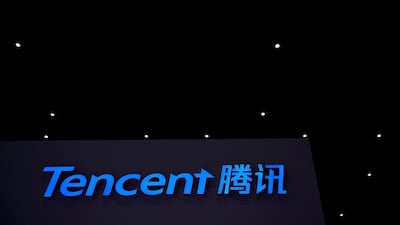 Shares of Tencent plunge as Naspers sells stake. REUTERS/Aly Song/File Photo
