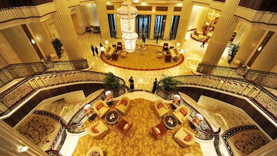 The UAE had 590 hotels accounting for 93,000 rooms at the end of 2013, employing 291,500 people. Delores Johnson / The National