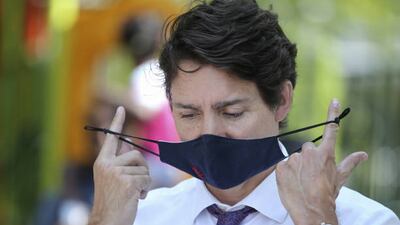 Canada's prime minister Justin Trudeau hopes to gain voter approval for his government's expensive Covid-19 response. Bloomberg via Getty Images