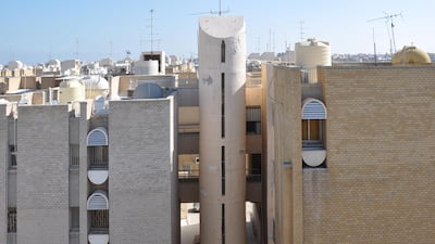 Sabah al-Salem Neighborhood Site C (Kuwait), 1977-82. Shiber Consult and INCO, Andrzej Bohdanowicz, Wojciech Jarząbek, Krzysztof Wiśniowski. Photo by L. Stanek, 2014.