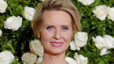 Actress Cynthia Nixon announced she is to run for governor of New York on March 19, 2018. Eduardo Munoz Alvarez / Reuters