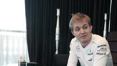 Nico Rosberg wants to slow down and appreciate his triumphs this season, but not so much that Mercedes-GP lose their grip on second place in the manufacturers' standings. Jeffrey E Biteng / The National