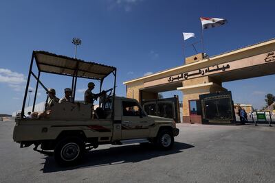 The Rafah crossing lies at Gaza's southern border with Egypt. Reuters