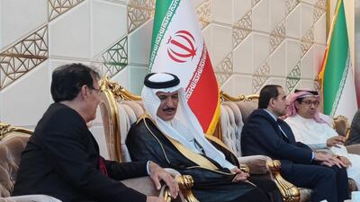 Saudi Arabia’s ambassador to Iran Abdullah Al Anazi arrived in Tehran hours after his Iranian counterpart Alireza Enayati landed in Riyadh, in a historic thawing of relations between the two countries. Photo: SPA