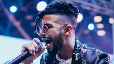 Adam Saleh's rapping and crooning is solid. Courtesy Le BHV Marais Dubai