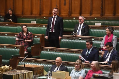 Former UK foreign secretary Jeremy Hunt during a session in the House of Commons in London in March. PA Wires