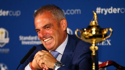 European Ryder Cup captain Paul McGinley. Getty Images