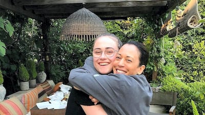 Kamala Harris and her stepdaughter, Ella Emhoff. Instagram / Kamala Harris