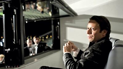 Dominic Greene, French, played by Mathieu Amalric in ‘Quantum of Solace’ (2008). Quantum member Dominic Greene has hatched a devious plan to take over Bolivia’s water supply and sell it back to the government at vastly inflated rates. Fortunately, Bond is an advocate for free water for all, and he sets out to ensure that Bolivian farmers can continue to harvest their crops in peace.