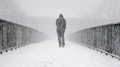 Freezing weather conditions dubbed the 'Beast from the East' are bringing snow and leading to gas shortage in the UK. Jeff J Mitchell / Getty Images