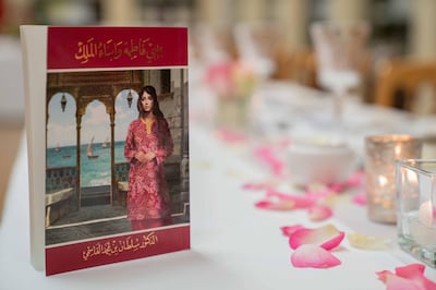Sheikh Dr Sultan bin Mohammed Al Qasimi's new book, Baby Fatima and the Kings Sons. It's a historical tale follows an ambitious young woman living in the last throes of the Portuguese occupation of the Kingdom of Hormuz. Courtesy Sharjah Media Corporation